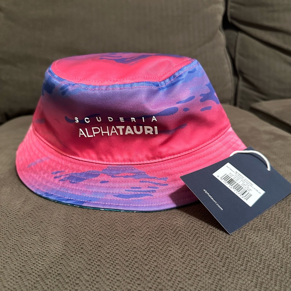 Scuderia AlphaTauri Miami GP Reversible Bucket Hat